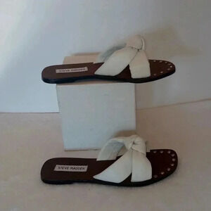 Steve madden leather upper sandals